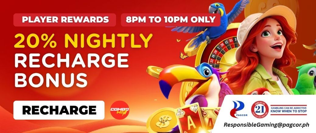 COMBOWIN Recharge more than 200. Daily and get a chance to win an iphone.