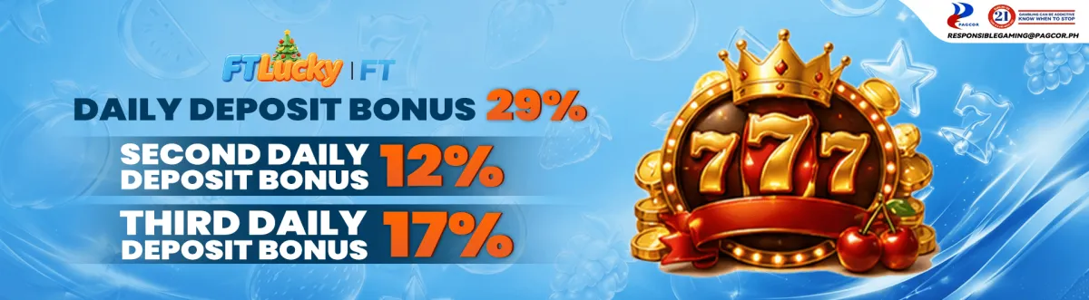FT LUCKY Daily Deposit Bonus.