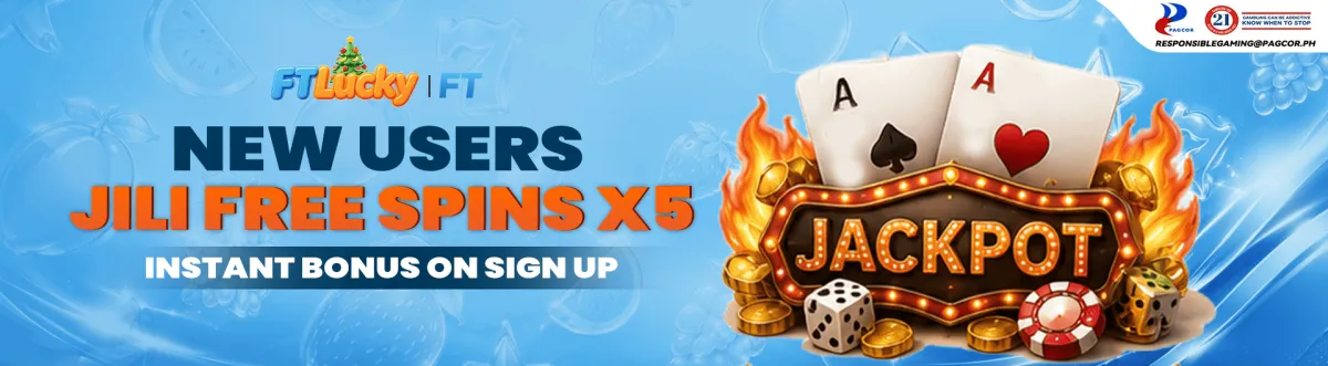 New users JILI free spins x5 at FTLUCKY.