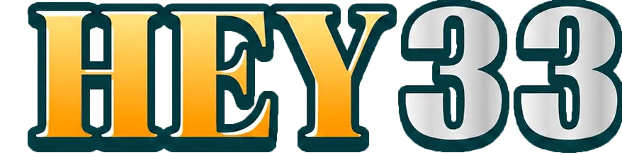 HEY33 official logo for trusted online gaming and betting platform.