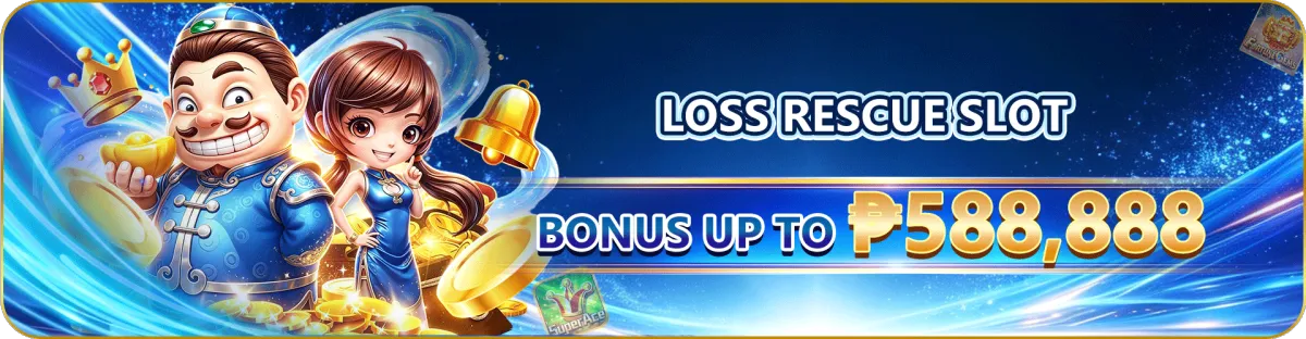 GGGPH Loss rescue slot bonus up to 588K.