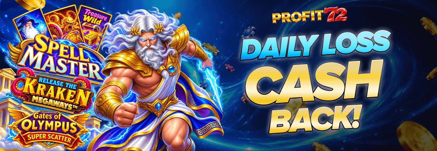 PROFIT72 Loss rescue slot bonus up to 588K!