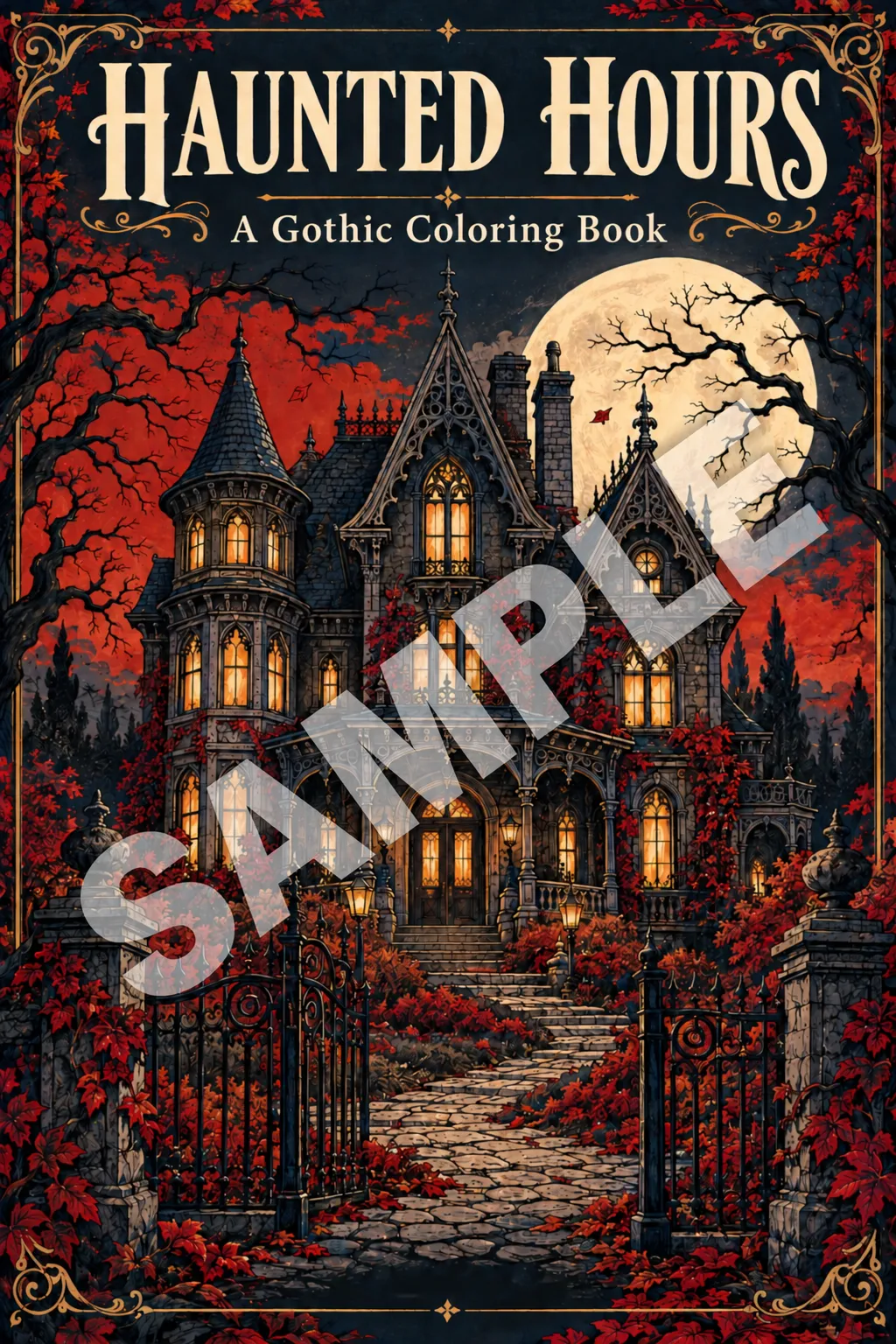 Haunted Hours — watermarked sample book cover