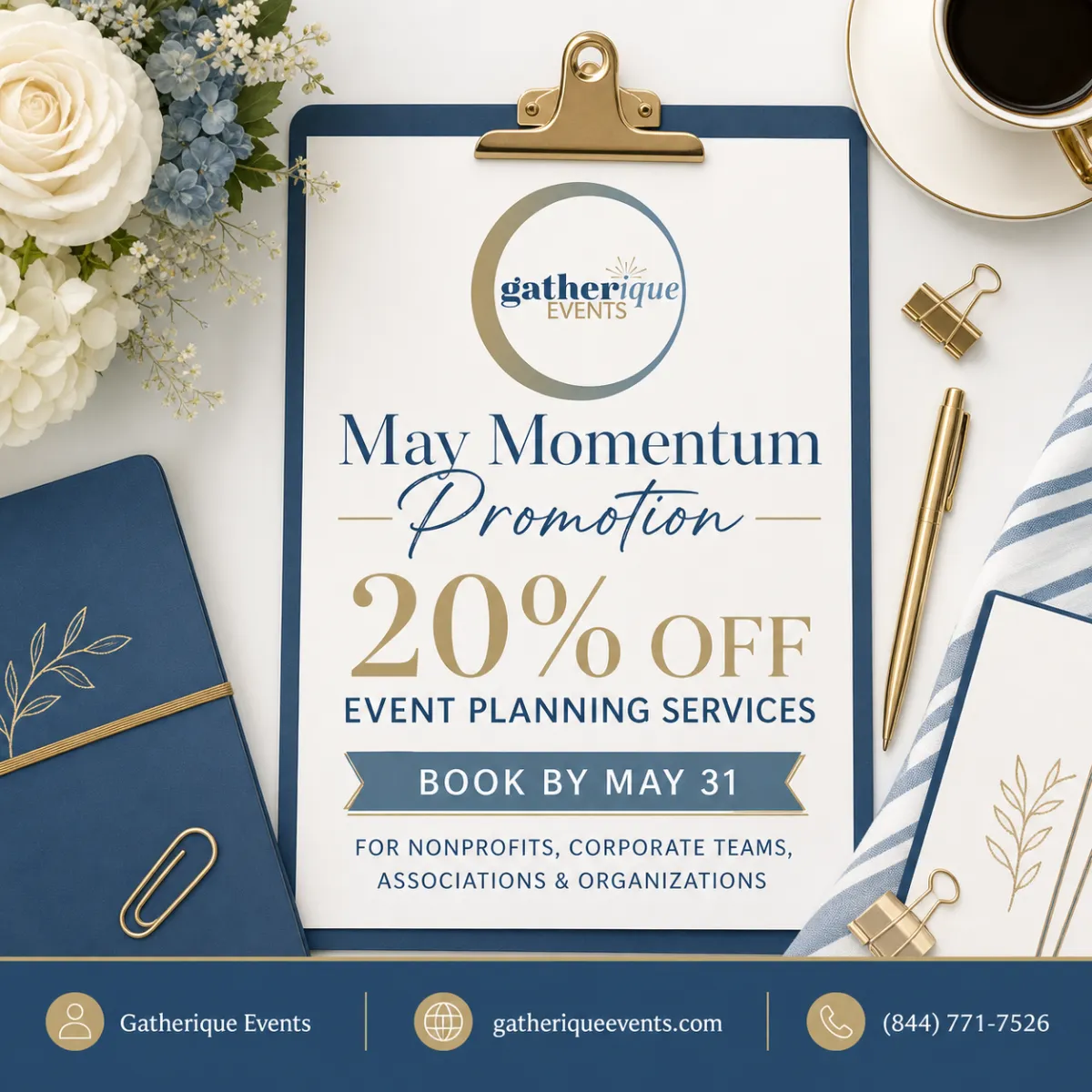 May Momentum Promotion: Why Now Is the Perfect Time to Plan Your Corporate Event