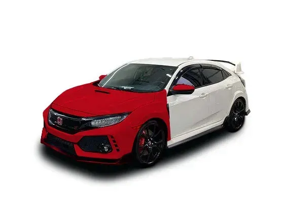 Partial Hood, Fender, Bumper, Mirrors vinyl car wrap