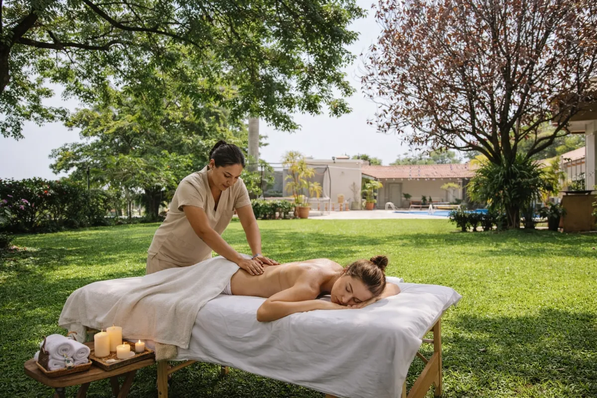 A beautiful wedding table with flowers and candles.
