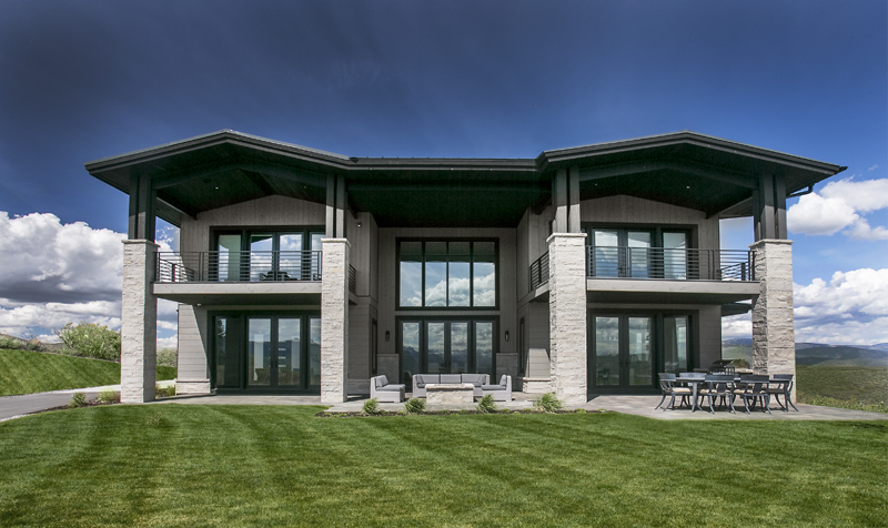 Luxury custom estate build in Tuhaye Park City Utah