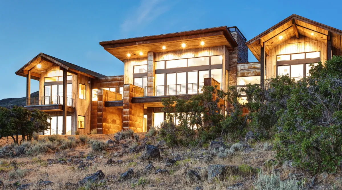 Custom mountain retreat in Red Ledges Utah