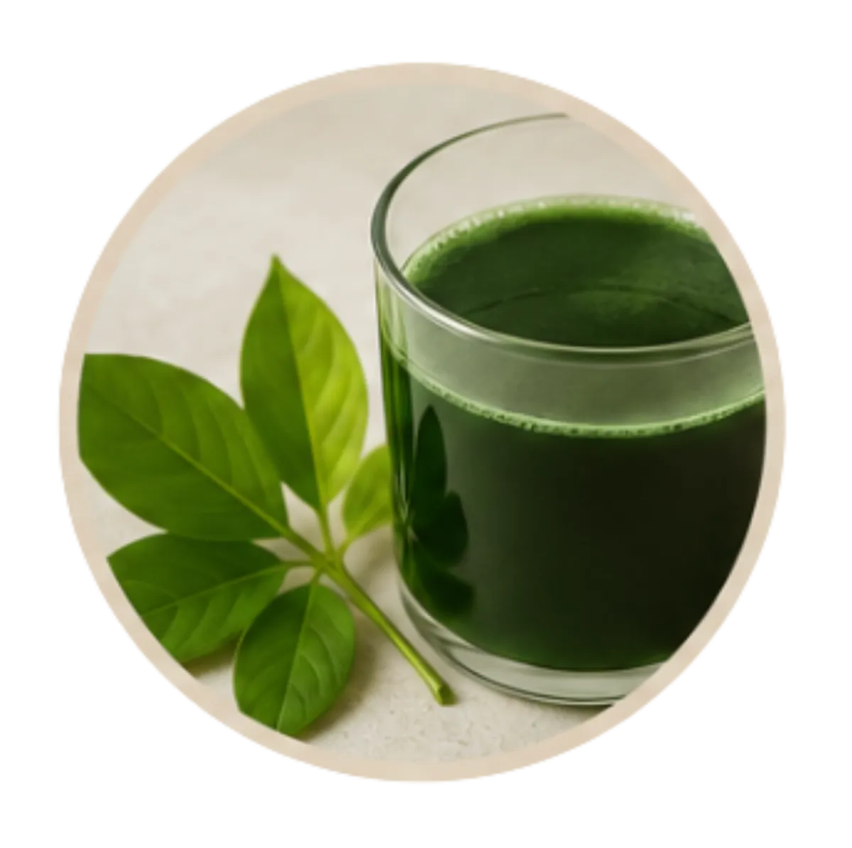 Chlorophyll supplement ingredient for daily freshness and women's wellness.