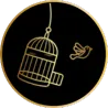 Timothy Eli Logo Icon - Bird Flying Free from Birdcage