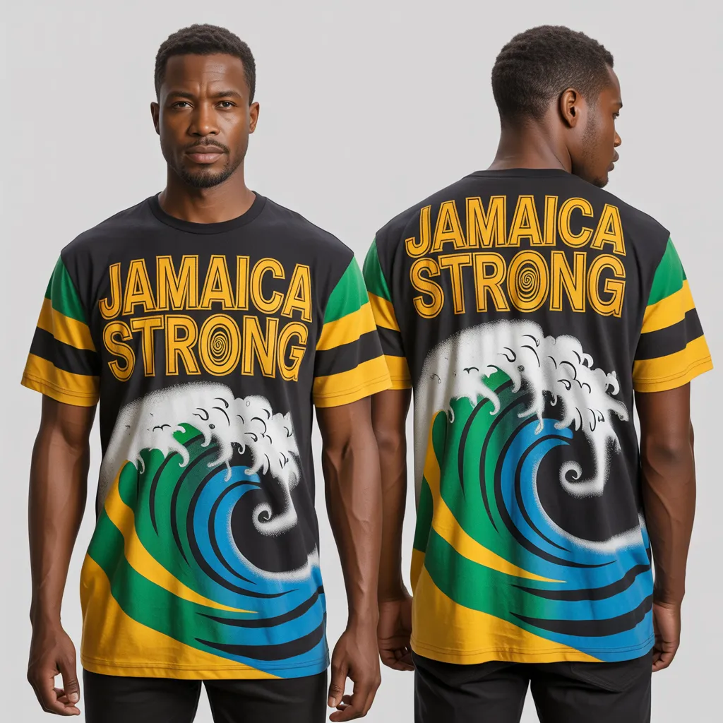 Jamaica Strong Special Edition T-shirt display