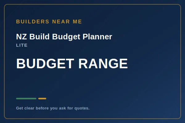 Budget Range Worksheet