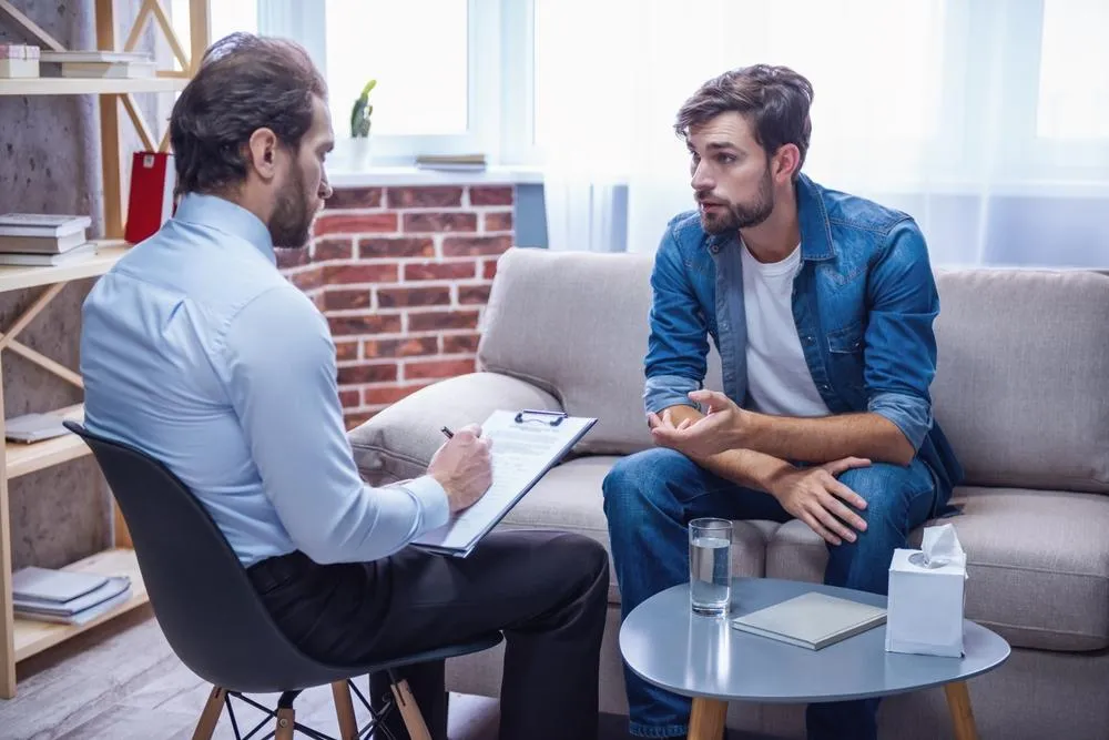 Men's Therapy Session at Novus Mindful Life