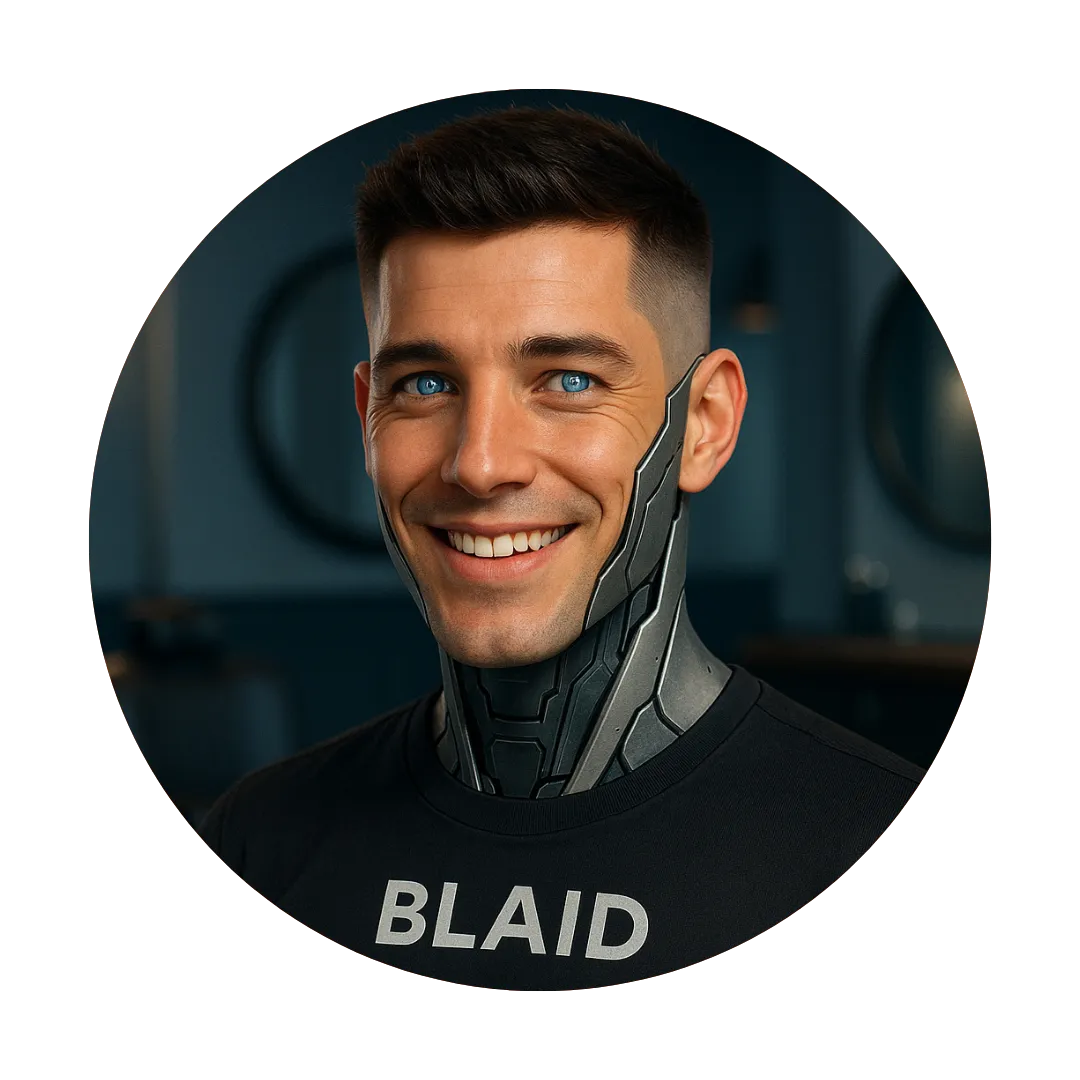 AI Employee "Blaid" AI Receptionist at Barber Chargers