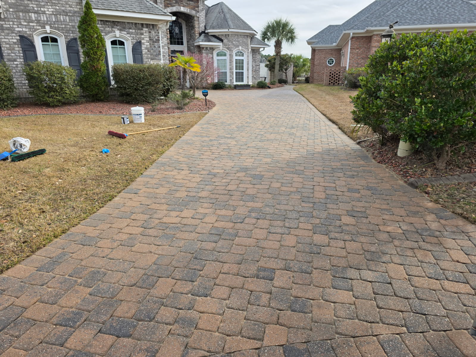 Paver Sealing in 
