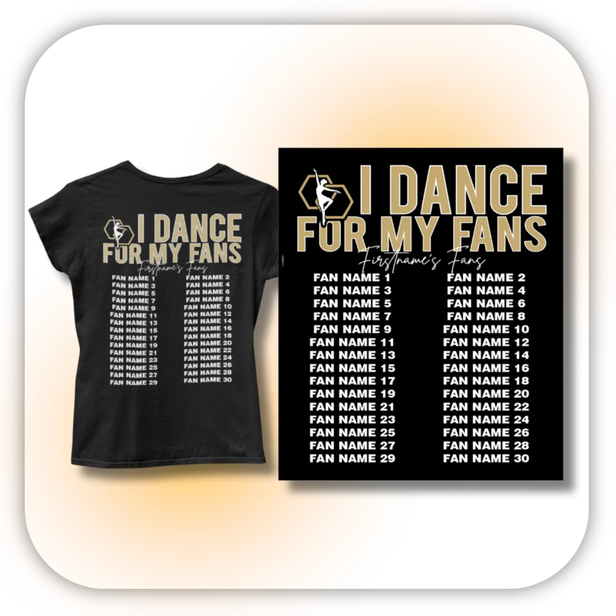 FAN FUNDRAISER  Let your fans represent! The BeeGraphix Fan Fundraiser is a quick, easy, and profitable way to raise funds while creating customized shirts!
