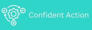 confident action