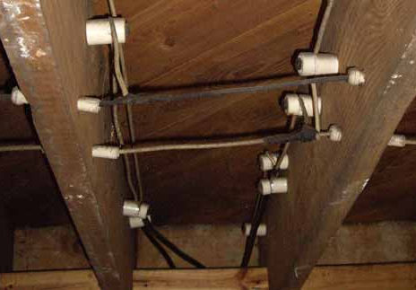 What is knob and tube wiring?