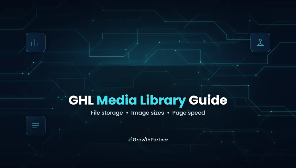 GoHighLevel Media Library: Files, Storage & Speed (2026) — HL Growth Partner, Dr Priya Jaganathan