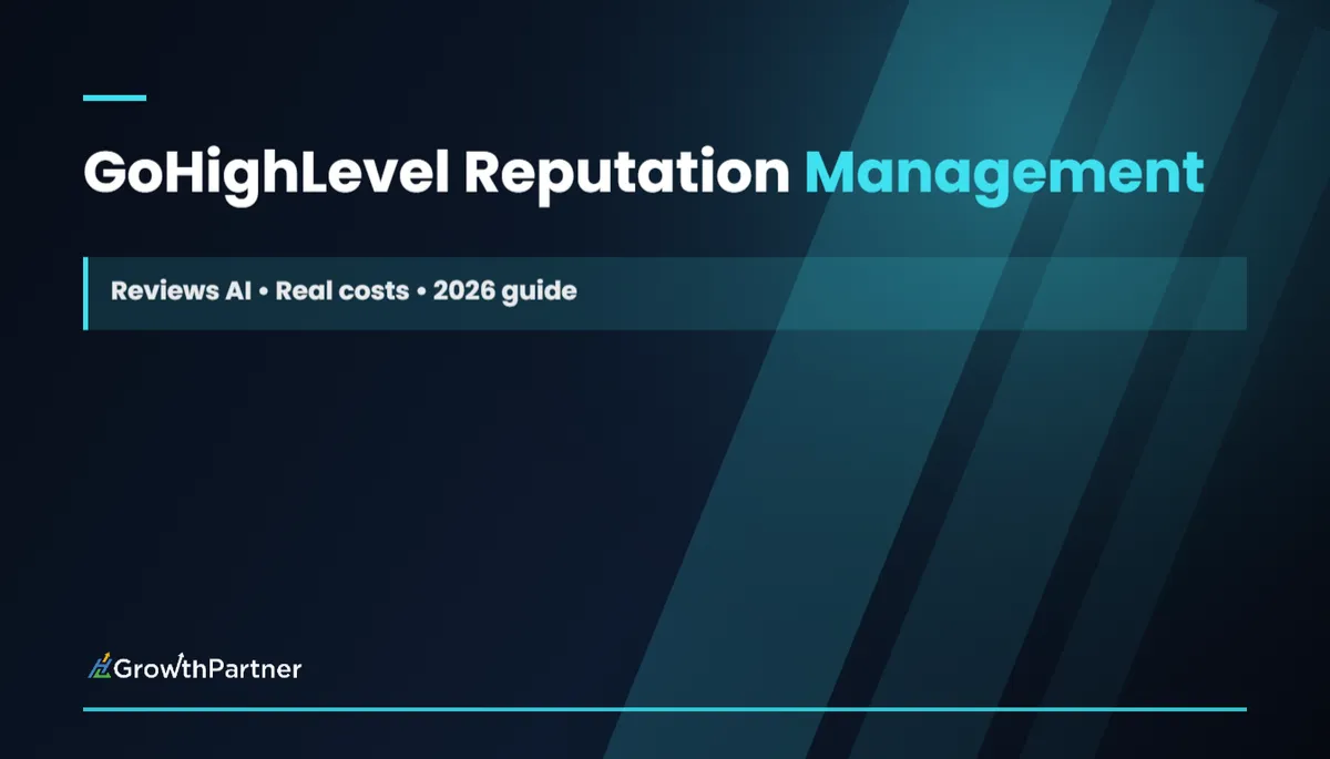 GoHighLevel Reputation Management: Reviews AI (2026) — HL Growth Partner, Dr Priya Jaganathan