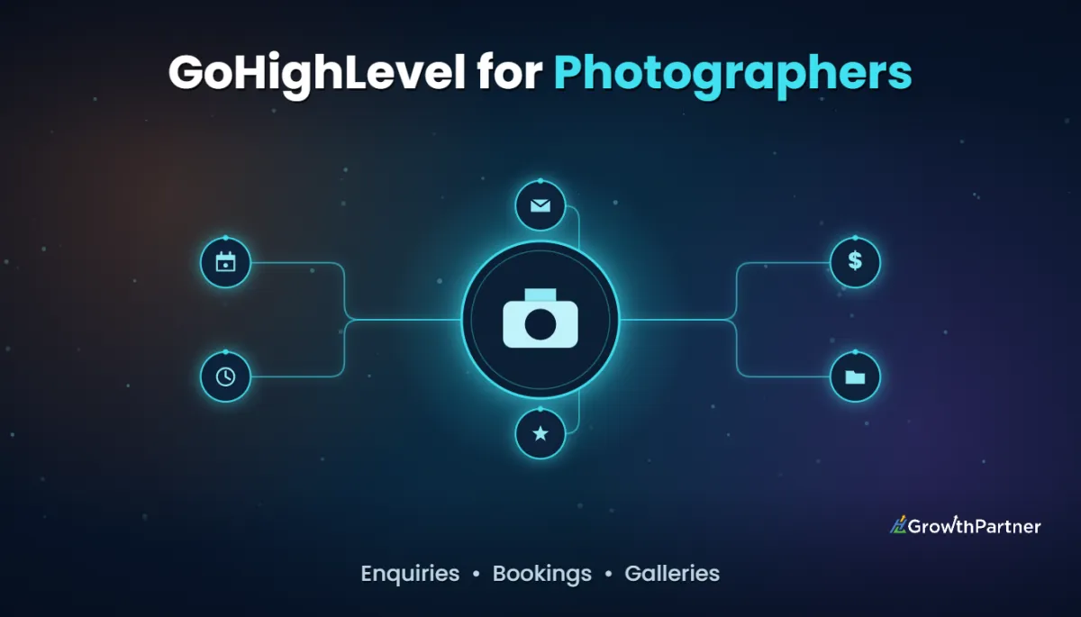 GoHighLevel for Wedding Photographers: Setup (2026) — HL Growth Partner, Dr Priya Jaganathan