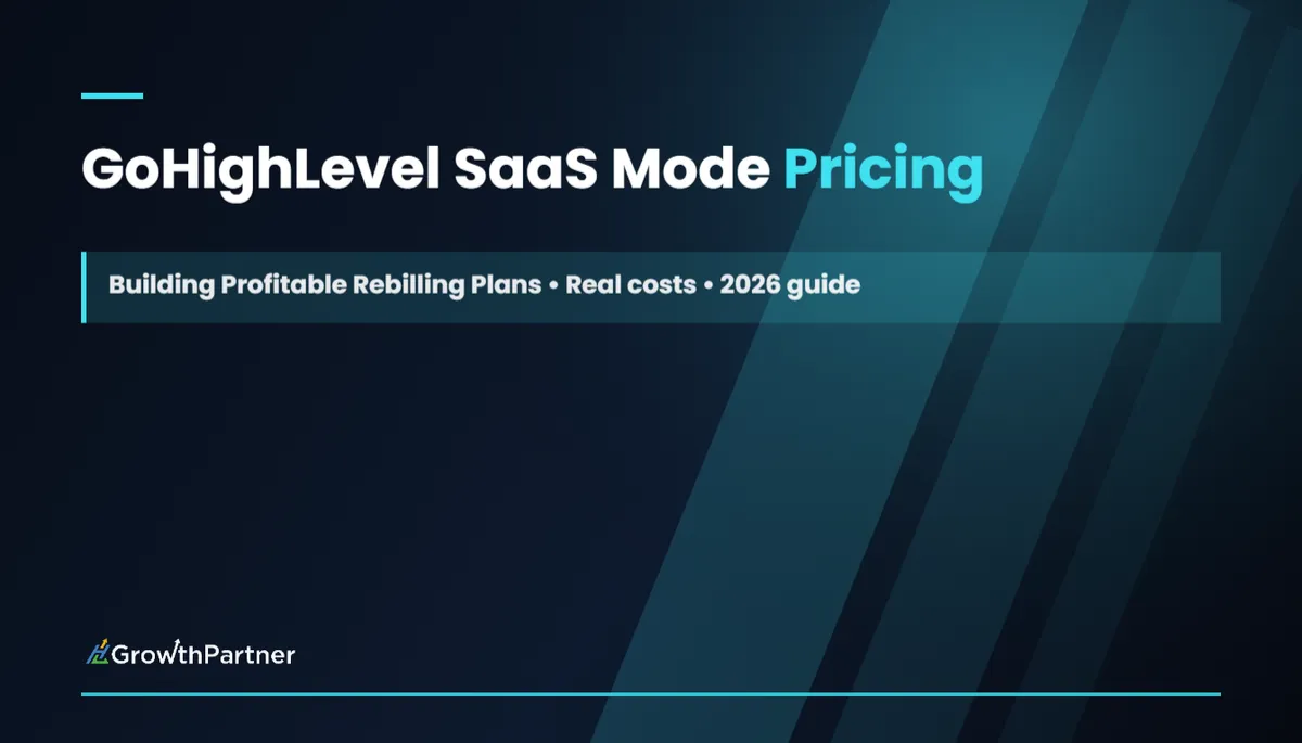 GoHighLevel SaaS Mode Pricing: Building Profitable Rebilling Plans (2026) — HL Growth Partner, Dr Priya Jaganathan