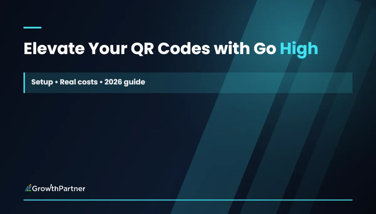 Go High Level QR code styling options