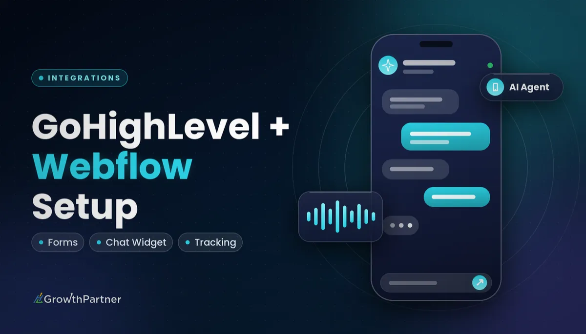 GoHighLevel Webflow Integration: Setup & Cost (2026) — HL Growth Partner, Dr Priya Jaganathan