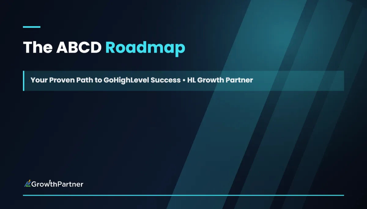 The ABCD Roadmap: Your Proven Path to GoHighLevel Success