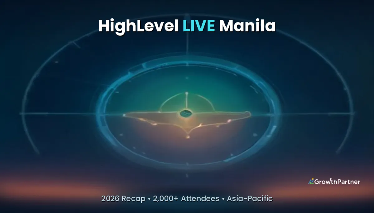 HighLevel LIVE Manila 2026 recap — 2,000+ attendees — Dr Priya Jaganathan, HL Growth Partner