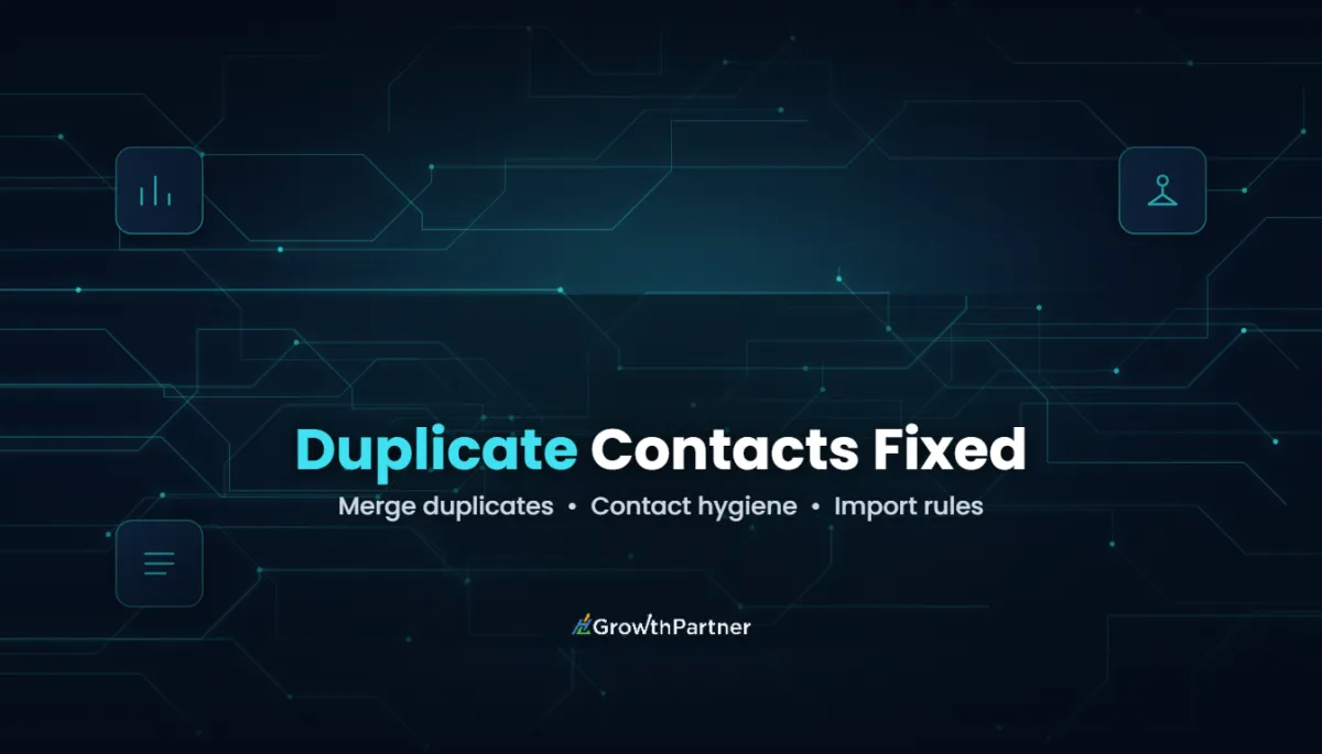 GoHighLevel Duplicate Contacts: Merge & Prevent (2026) — HL Growth Partner, Dr Priya Jaganathan