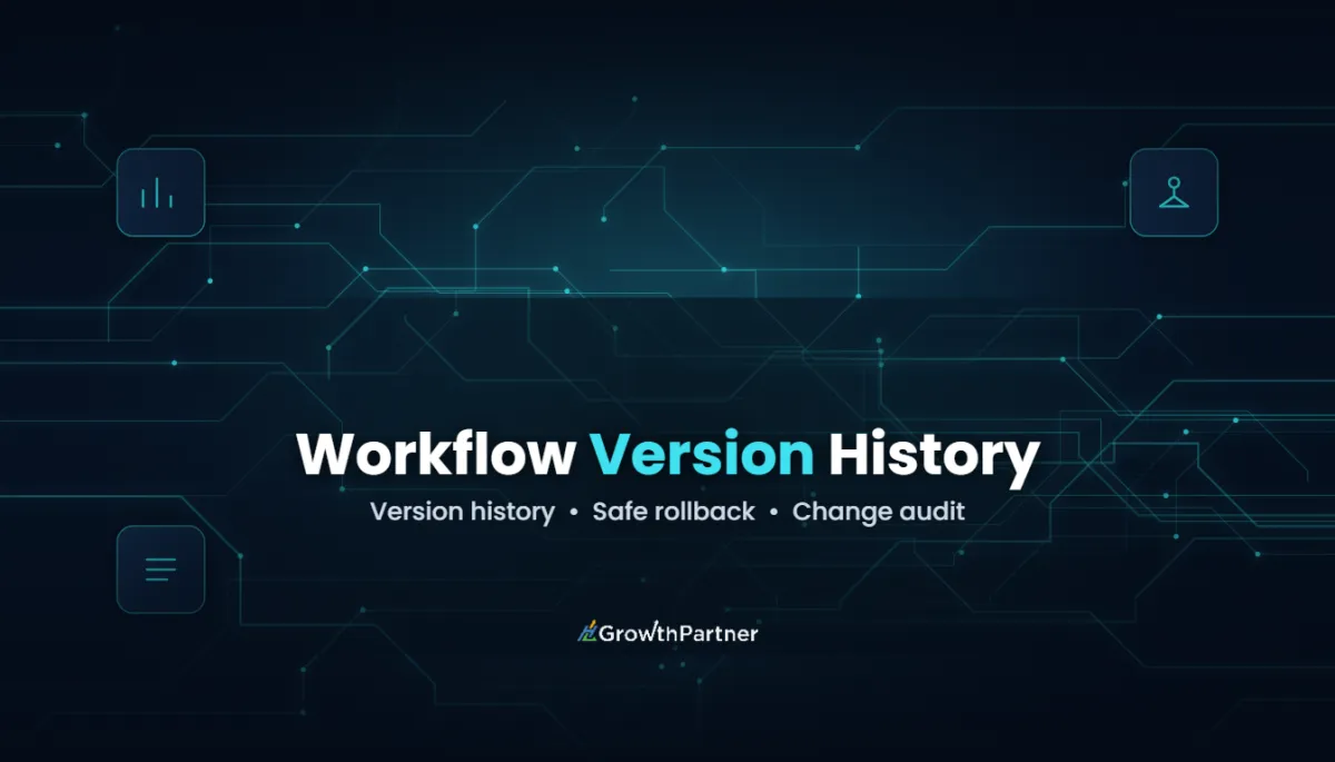 GoHighLevel Workflow Version History & Rollback (2026) — HL Growth Partner, Dr Priya Jaganathan