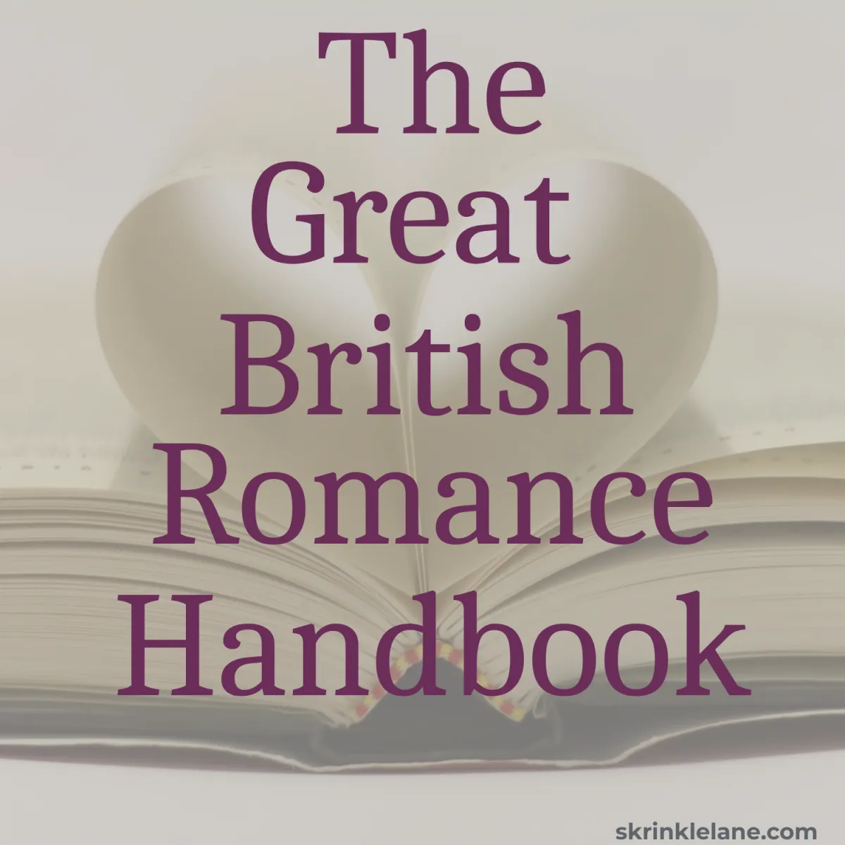Hardback book open in the middle representing a handbookhelping people write a Great British Romance