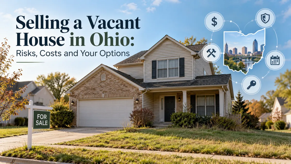 Selling a Vacant House in Ohio: Risks, Costs and Your Options