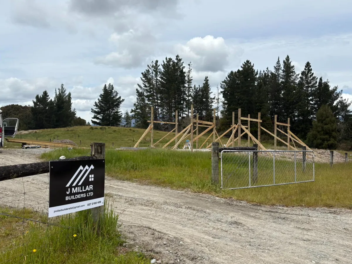 Residential new build project completed by J Millar Builders Ltd Greymouth West Coast