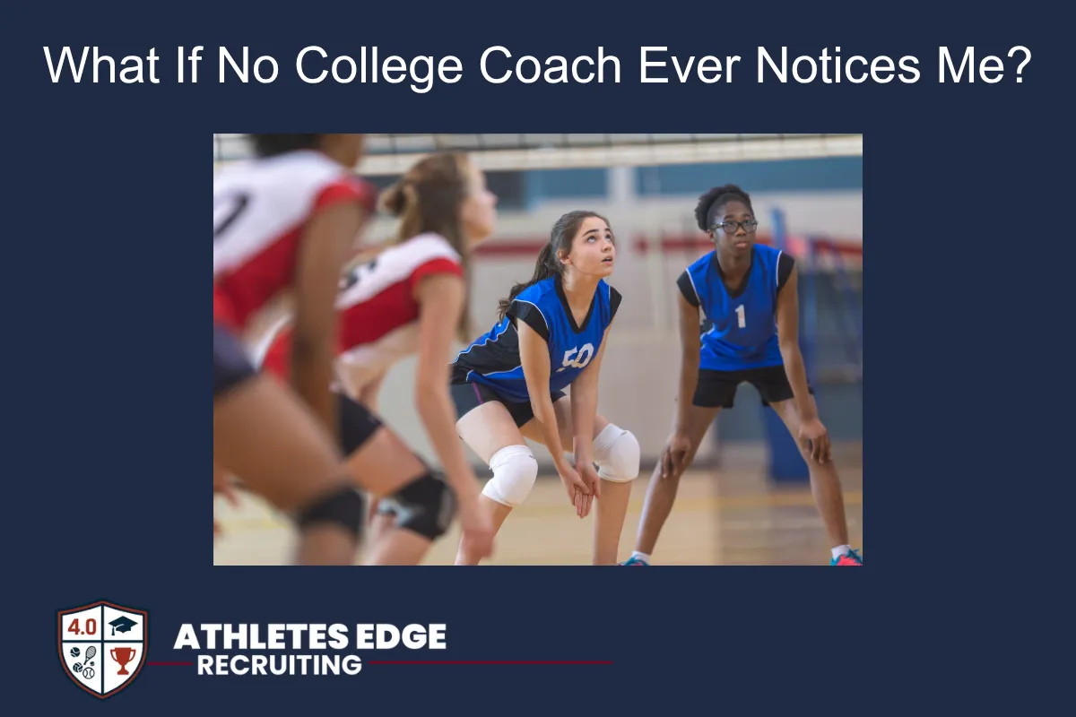 What If No College Coach Ever Notices Me?