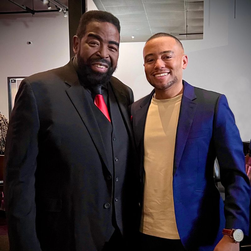 Les Brown and Ethan King