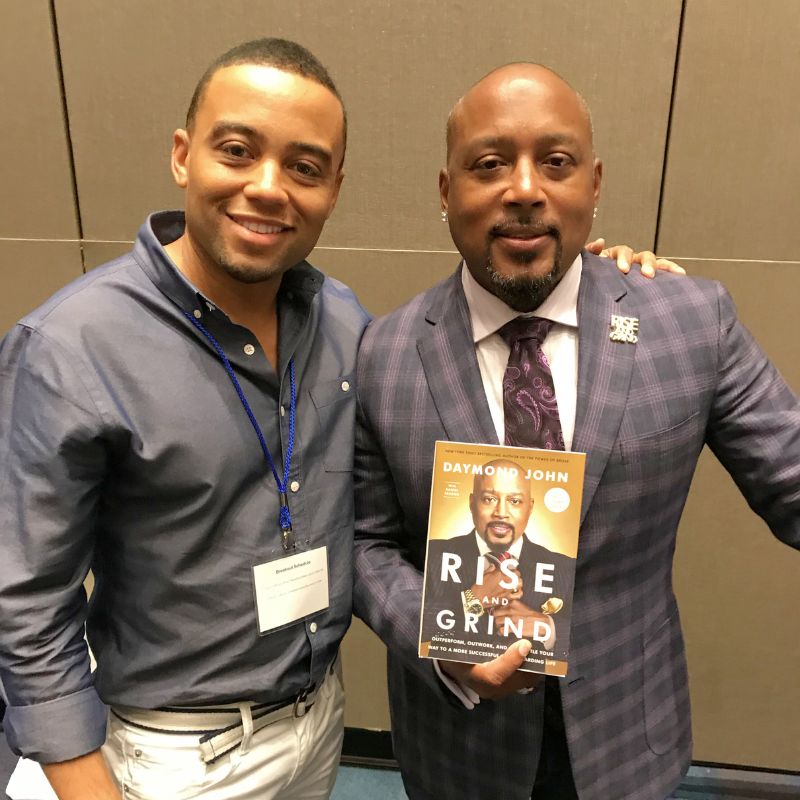 Ethan King and Daymond John