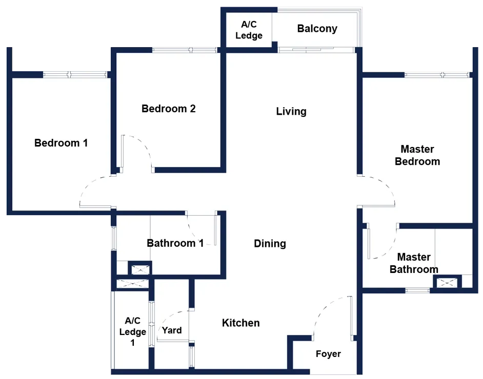EXSIM queenswoodz bukit jalil layout