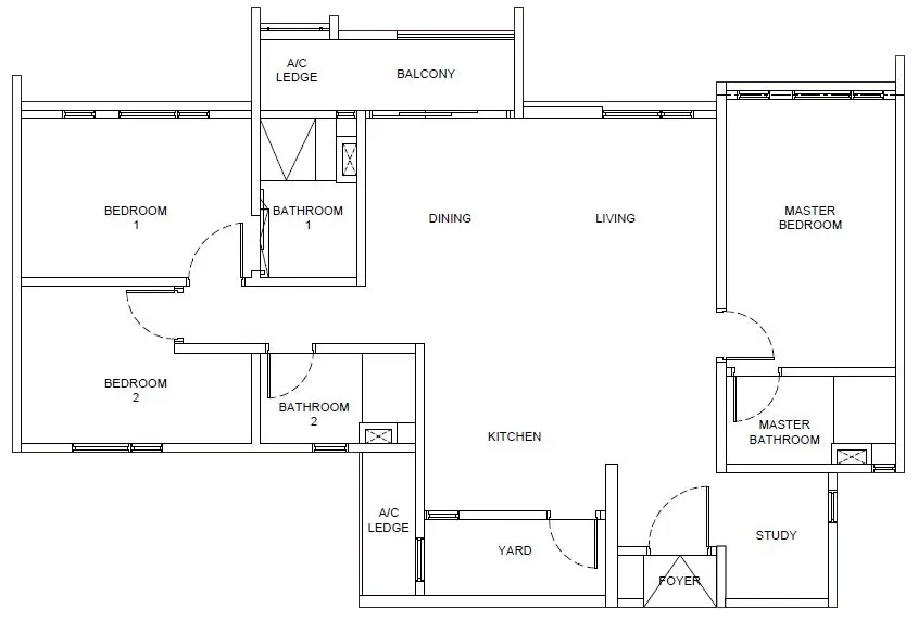 EXSIM queenswoodz bukit jalil layout