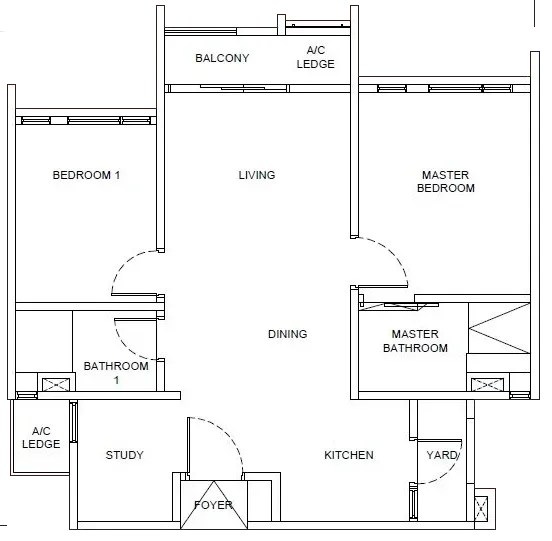 EXSIM queenswoodz bukit jalil layout