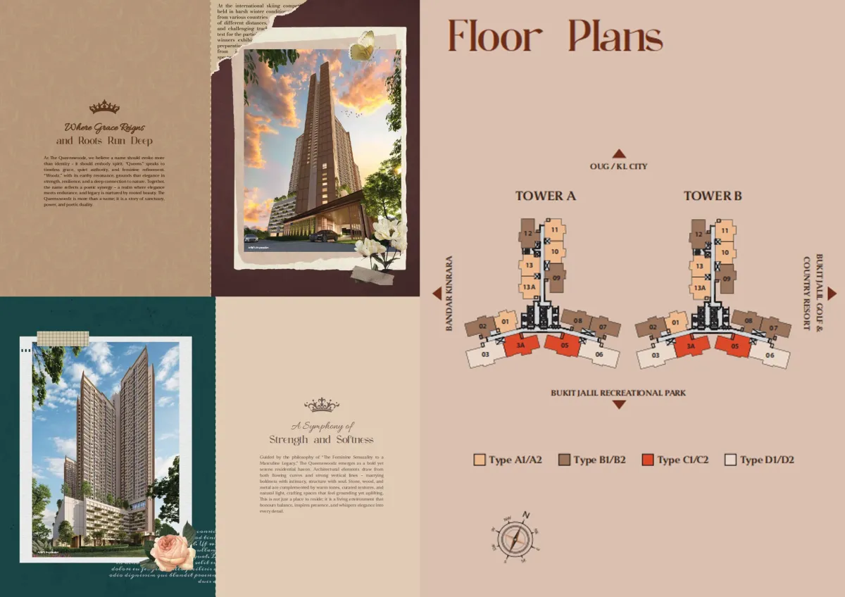 QueensWoodz EXSIM Bukit Jalil brochure