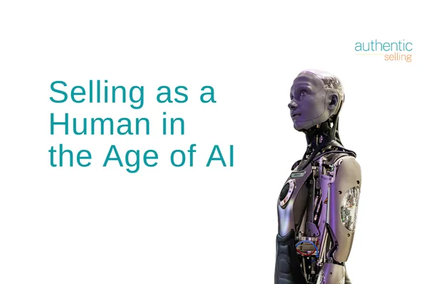 Robot humanoid Article header Selling as a human in the age of AI