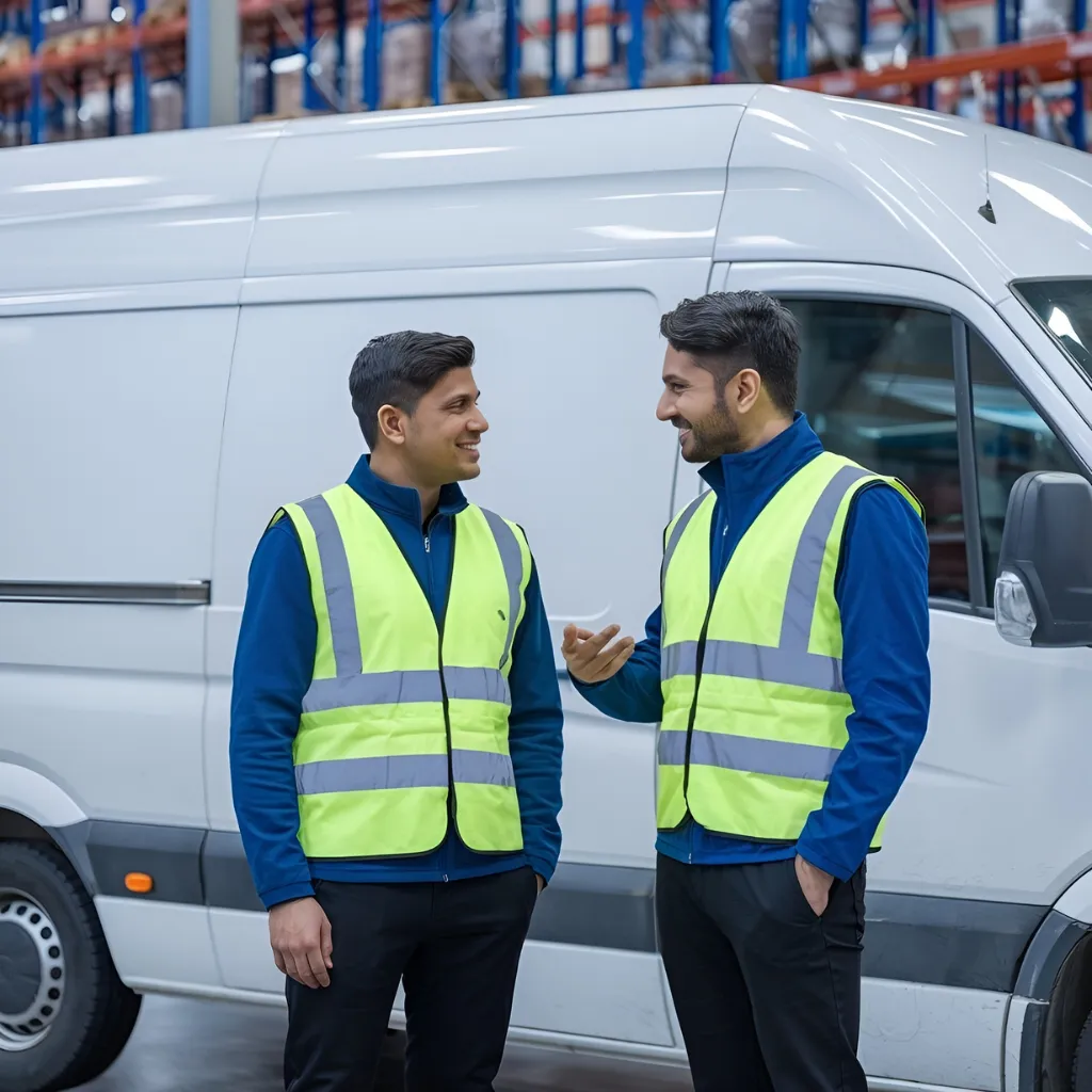 RoadRunner logistics team discussing on-demand transport in Melbourne