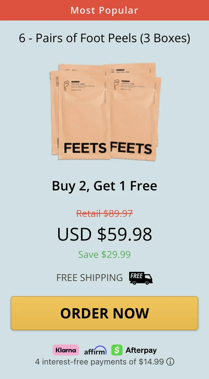 Foot Peel Mask