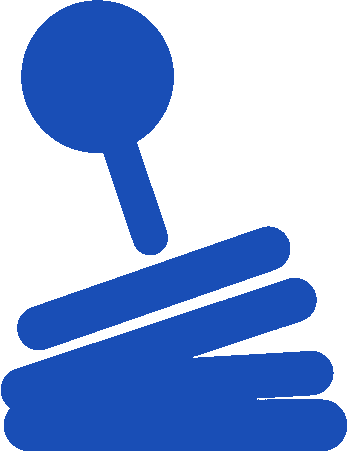 Lube King Express transmission service icon - gear symbol