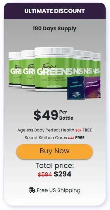 Tonic Greens official website