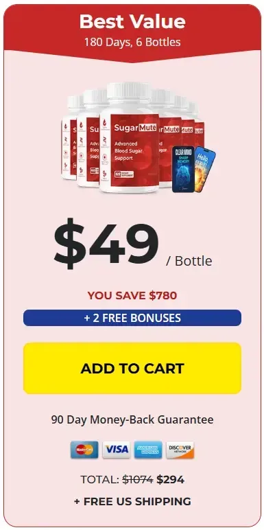 SugarMute 6 bottle buy