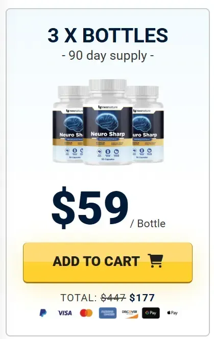 Neuro Sharp 3 bottle buy
