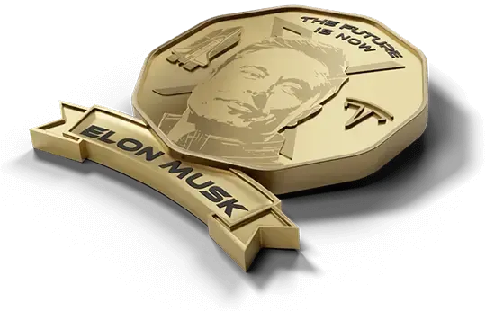 Elon Musk Collectible Badges | Limited Edition